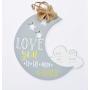 Grey moon hospital door hanger Grey moon hospital door hanger