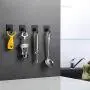 Adhesive Hooks Wall Hooks Heavy Duty Towel Hook Waterproof Kitchen/Bathroom Holder Non-Slip Hanger for Towels, Robes, Bags, Coats, Rack Wall Mount(4 Packs) Adhesive Hooks Wall Hooks Heavy Duty Towel Hook Waterproof Kitchen/Bathroom Holder Non-Slip Hanger for Towels, Robes, Bags, Coats, Rack Wall Mount(4 Packs)