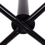 AyaMastro Black 76Inches Steel Coat Rack Free Standing Clothes Hanger Holder 3 Layer with Hooks