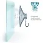 All-Purpose Suction Cup Hooks [10PK Combo Set] Powerful Window Suction Cups with Hooks Use to Hang On Glass, Windows, Doors, Mirrors, Tiles. Set Includes: 2 Large, 4 Medium, 4 Small