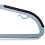 Popular Design Products 10 pc Premium Quality Easy-On Clothes Hangers - Grey with Black Non-Slip Pads - Space Saving Thin Profile - for Shirts, Pants, Blouses, Scarves ? Strong Enough for Coats Popular Design Products 10 pc Premium Quality Easy-On Clothes Hangers - Grey with Black Non-Slip Pads - Space Saving Thin Profile - for Shirts, Pants, Blouses, Scarves ? Strong Enough for Coats