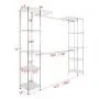 CoziNest Expandable Closet Organizer Free Standing Clothes Hanger Rack Shelves Heavy Duty CoziNest Expandable Closet Organizer Free Standing Clothes Hanger Rack Shelves Heavy Duty