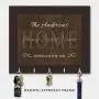 Personalized Key Holder, Key Hanger, Wall Key Rack, Wall Key Holder, Key Holders, Rustic Wood Key Holder 10" x 12"