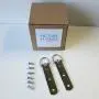 Heavy Duty Large Strap Hanger - 30 Pack - 3 Hole D-Ring Hanger