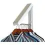InstaHanger Closet Organizer, The Original Folding Drying Rack, Wall Mount - 2 Pack