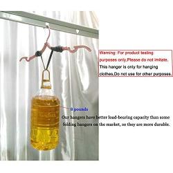 Travel Hangers,8 PCS Folding Hanger Travel Accessories,Travel Hangers Foldable,Portable Foldable Clothes Drying Rack for Travel Outdoor