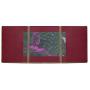 Elf Stor 83-DT5045 Rolling Christmas Storage Premium Duffel Bag with Wheels ? Holds up to a 9 Foot Artificial Tree, Red