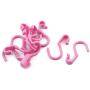 uxcell Plastic Kitchen Bathroom Wall Mounted Towel Clothes Coat Hook Hanger 10 Pcs Pink uxcell Plastic Kitchen Bathroom Wall Mounted Towel Clothes Coat Hook Hanger 10 Pcs Pink