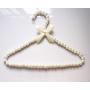 Children Style Top Quality Delicate Pink Pearl Hanger,beads Hanger for Clothes (10 Pieces/ Lot)