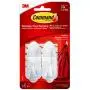 Command Medium Designer Hooks, White, 2-Hooks, Organize & Decorate Damage-Free Command Medium Designer Hooks, White, 2-Hooks, Organize & Decorate Damage-Free