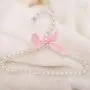 Bueer 5 Pack Pearl Beads Metal Elegant Rosette Clothes Hangers For Kids Children Pet Dog (White) Bueer 5 Pack Pearl Beads Metal Elegant Rosette Clothes Hangers For Kids Children Pet Dog (White)