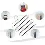 5pcs Random Color Multi-Functional Pants Rack Shelves Stainless Steel Wardrobe Magic Hanger S-Shape Clothes Hangers Storage Rack 5pcs Random Color Multi-Functional Pants Rack Shelves Stainless Steel Wardrobe Magic Hanger S-Shape Clothes Hangers Storage Rack