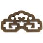 RDEXP 4.8x3cm Chinese Style Classical Painting Picture Frame Hanger Hanging Hooks CYJ020 Antique Bronze with Screws Pack of 5 RDEXP 4.8x3cm Chinese Style Classical Painting Picture Frame Hanger Hanging Hooks CYJ020 Antique Bronze with Screws Pack of 5