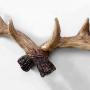 Enerhu Vintage Deer Antlers Wall Hooks Antique Clothes Hanger Rack Coat Hooks for Home