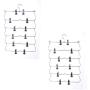 Pants Hangers 6 in 1 Folding Adjustable Rack for Closet Organization Multi-Purpose Non-Slip Space Saving Storage Stackable Closet Organizer(Pack of 2/5)
