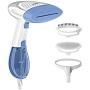Conair Extreme Steam Hand Held Fabric Steamer Dual Heat, White/Blue