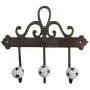 Indianshelf Handmade 2 Artistic Vintage Black Ceramic Star Wall Hooks Hangers/Key Hooks for Clothes Indianshelf Handmade 2 Artistic Vintage Black Ceramic Star Wall Hooks Hangers/Key Hooks for Clothes