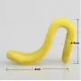 20PC Random Color Clothes Hanger ABS Closet Organizer Pile Coating Mini Flocking Coat Hooks Closet Organizer Clothes Hanger