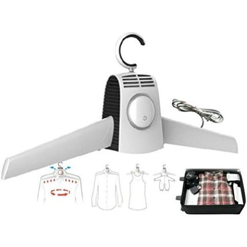 Folding Mini Portable Electric Fast Drying clothes Dryer Hanger Hot & Cold Winds Adjustable