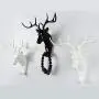 BUYITNOW Animal Head Decorative Wall Hook Single Hanger Heavy Duty Resin Hanging Coat Clothes Wall Sculptures Home Ornament BUYITNOW Animal Head Decorative Wall Hook Single Hanger Heavy Duty Resin Hanging Coat Clothes Wall Sculptures Home Ornament