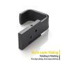 Tedamir Coat Hooks Black Retro Style Towel Clothes Bathroom Shower Hanger Wall Mounted Robe Hook Key Ring Rack Vintage Bathroom Hook