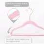 MIZGI Premium Kids Velvet Hangers (Pack of 50) with Copper/Rose Gold Hooks,Space Saving Ultra Thin,Non Slip Hangers use for Childrens Skirt Dress Pants,Clothes Hangers by (Pink) MIZGI Premium Kids Velvet Hangers (Pack of 50) with Copper/Rose Gold Hooks,Space Saving Ultra Thin,Non Slip Hangers use for Childrens Skirt Dress Pants,Clothes Hangers by (Pink)