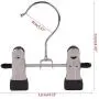 KYCPTNFJ 5 Pcs Adjustable Stainless Steel Shoe Rack Pants Folder Boot Hanger Holder Portable Travel Laundry Hanging Clothes Sock Clip KYCPTNFJ 5 Pcs Adjustable Stainless Steel Shoe Rack Pants Folder Boot Hanger Holder Portable Travel Laundry Hanging Clothes Sock Clip