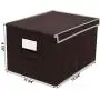 SONGMICS Large Storage Cubes Bin Boxes with Lids and Handles, Non-Woven Fabric Foldable Cloth Organizer for Home, Office, Nursery, Closet, Bedroom, Living Room, Set of 3, Brown URLB40K SONGMICS Large Storage Cubes Bin Boxes with Lids and Handles, Non-Woven Fabric Foldable Cloth Organizer for Home, Office, Nursery, Closet, Bedroom, Living Room, Set of 3, Brown URLB40K