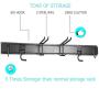 Ultrawall 8PC Garage Organizer, Garage Storage System with Hooks, Tool Organizer Holder Hanger Ultrawall 8PC Garage Organizer, Garage Storage System with Hooks, Tool Organizer Holder Hanger