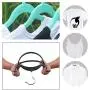 ZZYQ Velvet Hanger, Clothes Hangers Velvet,Space Saving,Non Slip Hangers,20pcs,Yellow