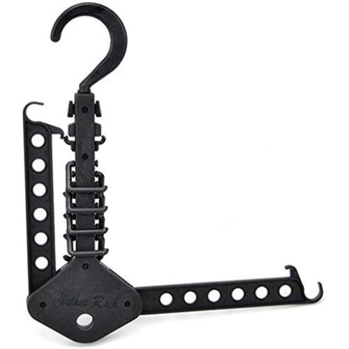 Kentop Multi-Function Retractable Collapsible Hanger Travel Space Portable Clothes Hanger