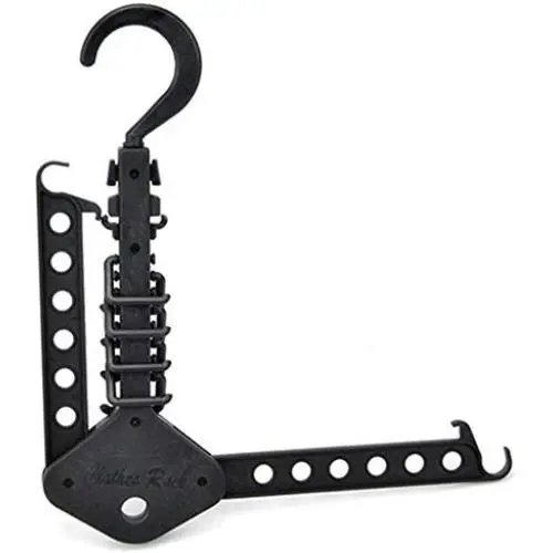 Kentop Multi-Function Retractable Collapsible Hanger Travel Space Portable Clothes Hanger Kentop Multi-Function Retractable Collapsible Hanger Travel Space Portable Clothes Hanger