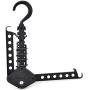 Kentop Multi-Function Retractable Collapsible Hanger Travel Space Portable Clothes Hanger