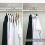 Moralty 100 PCS Non Slip Velvet Clothes Suit/Shirt/Pants Hangers Black Moralty 100 PCS Non Slip Velvet Clothes Suit/Shirt/Pants Hangers Black