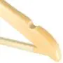 HANGERWORLD 36 Natural Wooden 11.8inch Kids Notched Coat Clothes Garment Hangers Non Slip Pants Bar HANGERWORLD 36 Natural Wooden 11.8inch Kids Notched Coat Clothes Garment Hangers Non Slip Pants Bar