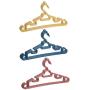 10pcs Random Color Clothes Hanger Anti-Skid Adults Children Baby Household Supplies PP Portable Clothes Hangers Hook Household