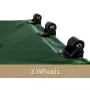 Covermates Keepsakes Structured Rolling Christmas Tree Storage Bag ? Superior Protection ? Fits Up to 15 Foot Tree - Holiday Storage - Green
