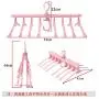 Bamboo Multi-Function Hanger Storage Artifact Clothes Shelf Hanger Home Clothes Hanger Shake Magic Coat Support Multi-Layer Folding