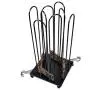 Movable Hanger Stacker,Hanger Storage Stand with 4 Casters,Clothes Hangers Holder Can Hold 150 Hangers,Iron Finished