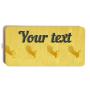 Custom key hanger with your text is made by hand for decorating and storing