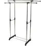 Bonusstella Rack Clothes Portable Garment Hanger Organizer Closet Adjustable Storage Wardrobe Rolling Duty Heavy Rail Shelves Double Shelf Bonusstella Rack Clothes Portable Garment Hanger Organizer Closet Adjustable Storage Wardrobe Rolling Duty Heavy Rail Shelves Double Shelf