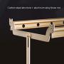 YHLZ Drying Rack, Wall Mounted Folding Clothes Hanger Drying Rack with Octagonal LED Panel Light, UV Disinfection Lamp, Safety Protection System