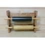 Rolling Pin Rack with Two Slots - Multiple Rolling Pin Rack - Rolling Pin Holder - Rolling Pin Storage - Rolling Pin Display Rack