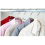 10pcs Random Color Fancy Aluminum Alloy Hanger for Clothes,Strong Metal Shirts Dress Sun-top Hanger