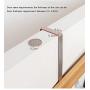 Over The Door Hook Hanger, Heavy Duty Organizer Rack for Coat, Towel, Bag, Robe and Keys (5 Hooks) (Color : True Color)