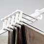 ZLKB Hangers,Clothes Pants Non-Slip Closet Organizer for Scarfs Jeans Clothes