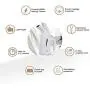 JSD Steamer for Clothes, 7 in 1 Powerful Handheld Fabric Steamer, 150ml Garment Steamer Perfect for Home and Travel, Travel Pouch Included [Yellow Hanger]
