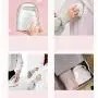 Teerwere Clothes Steamer for Clothes Portable steam Iron Hanging Ironing Machine Home Travel Clothes Mini Ironing Machine (Color : White, Size : 11.8x8.1x9.7CM) Teerwere Clothes Steamer for Clothes Portable steam Iron Hanging Ironing Machine Home Travel Clothes Mini Ironing Machine (Color : White, Size : 11.8x8.1x9.7CM)
