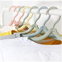 10pcs Random Color Travel Hangers Portable Collapsible Clothes Hangers Folding Rack Laundry Accessories Space Saving for Clothes Organizer