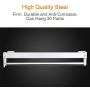 Pull-Out Closet Valet Rod Adjustable Wardrobe Clothing Rail AINGER(17.7 inches)